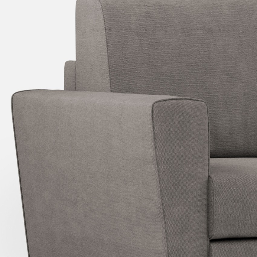5-Seater Corner Fabric Sofa 248x248 cm Yasel 14AG — 7