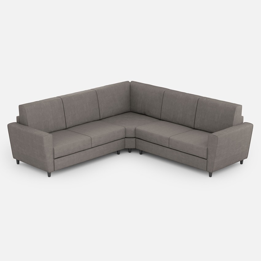 5-Seater Corner Fabric Sofa 248x248 cm Yasel 14AG — 3