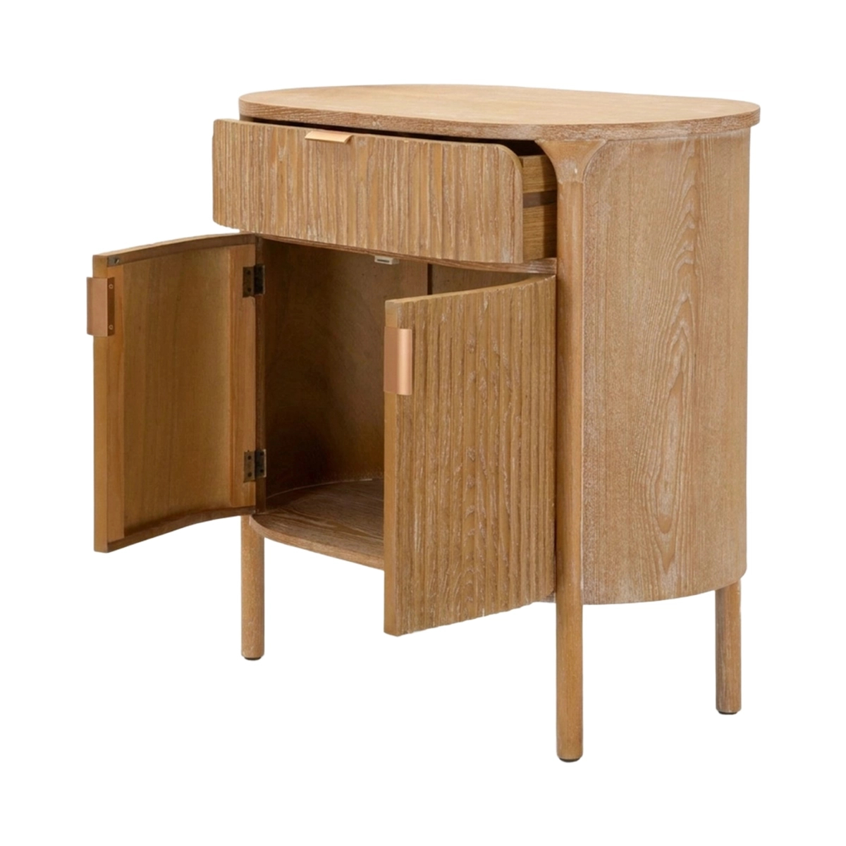 Goteborg Wooden Entryway Cabinet with Drawer and Doors — 8