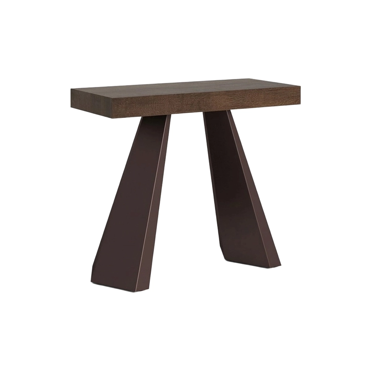 Extendable Console Table Walnut 90x40-196cm Itamoby Diamante Small Premium Noix — 1
