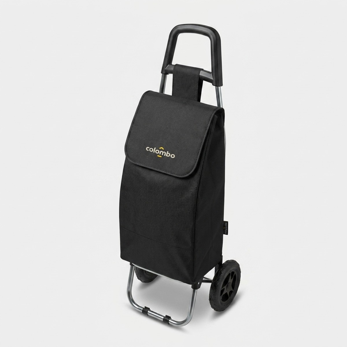Carrello portaspesa in acciaio con sacca impermeabile Rolly