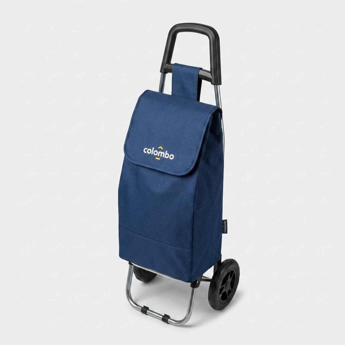Carrello portaspesa in acciaio con sacca impermeabile Rolly