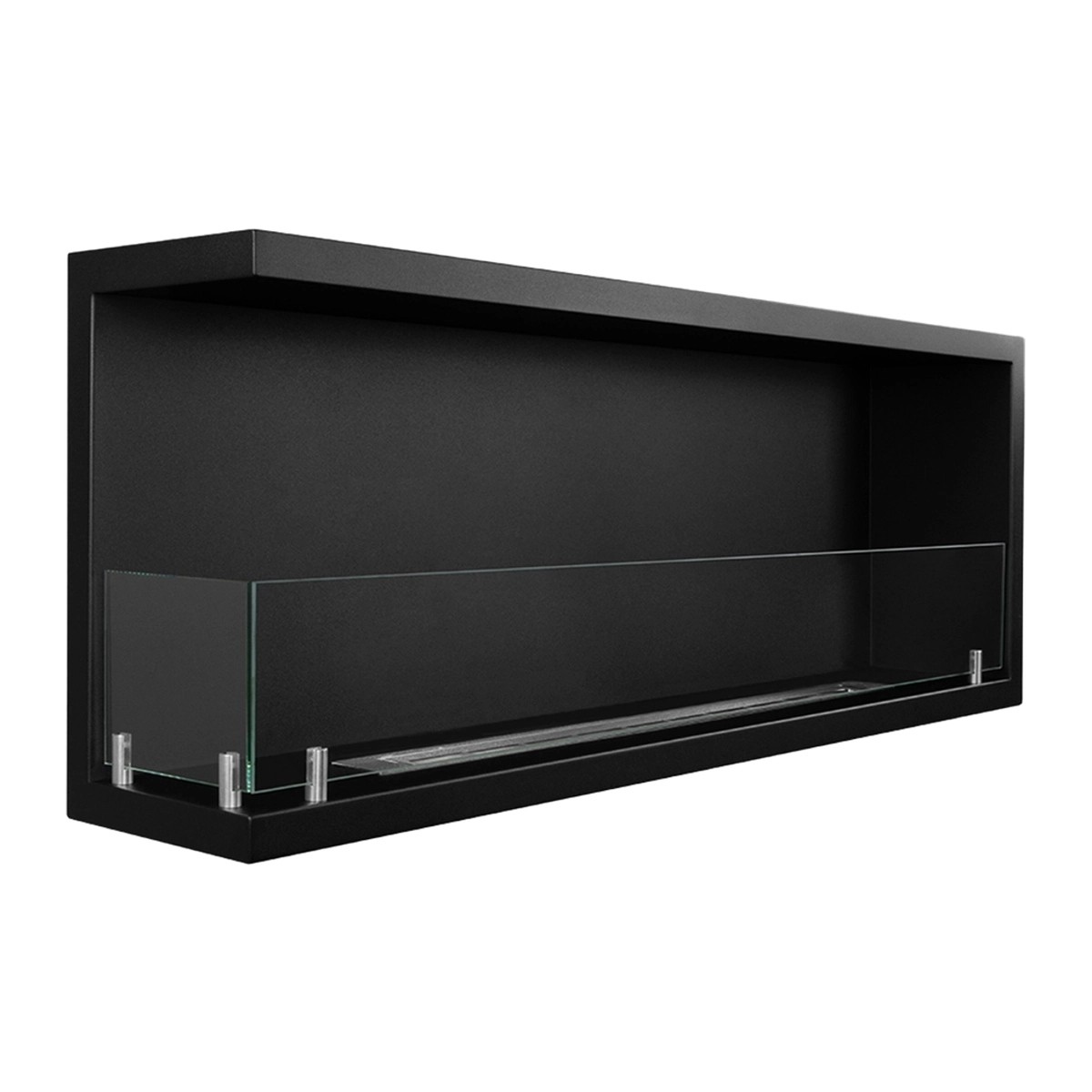 Built-in Corner Bioethanol Fireplace Divina Fire Sutri 120 DF1200 — 3