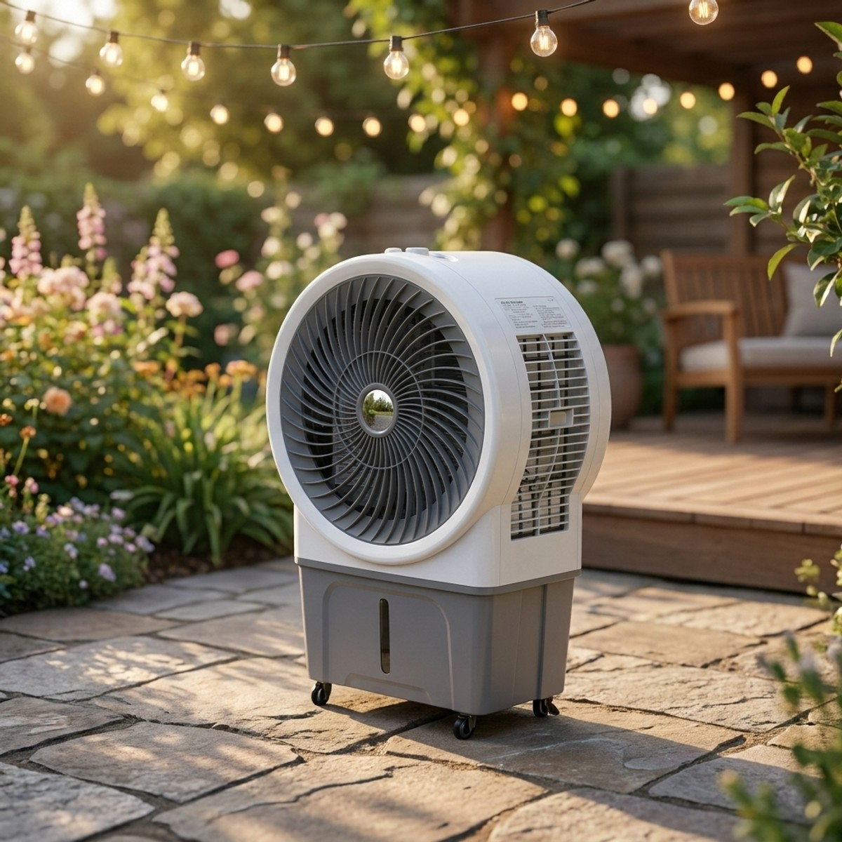 Raffrescatore evaporativo 80 l 250W per grandi ambienti Turbo Cooler