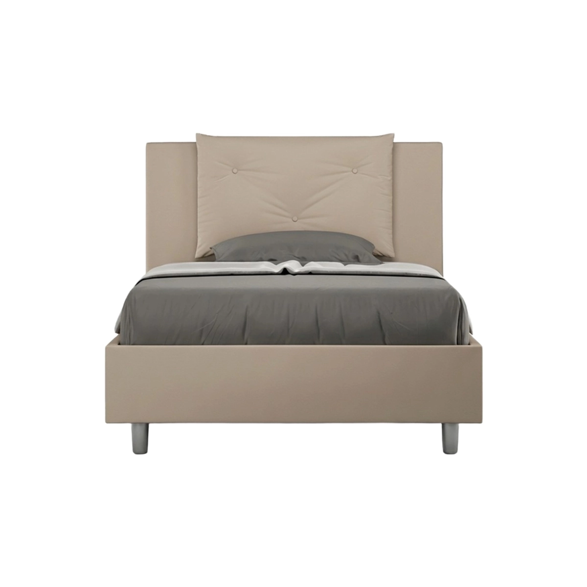 Appia P1 120x200 French Double Storage Bed Upholstered — 1