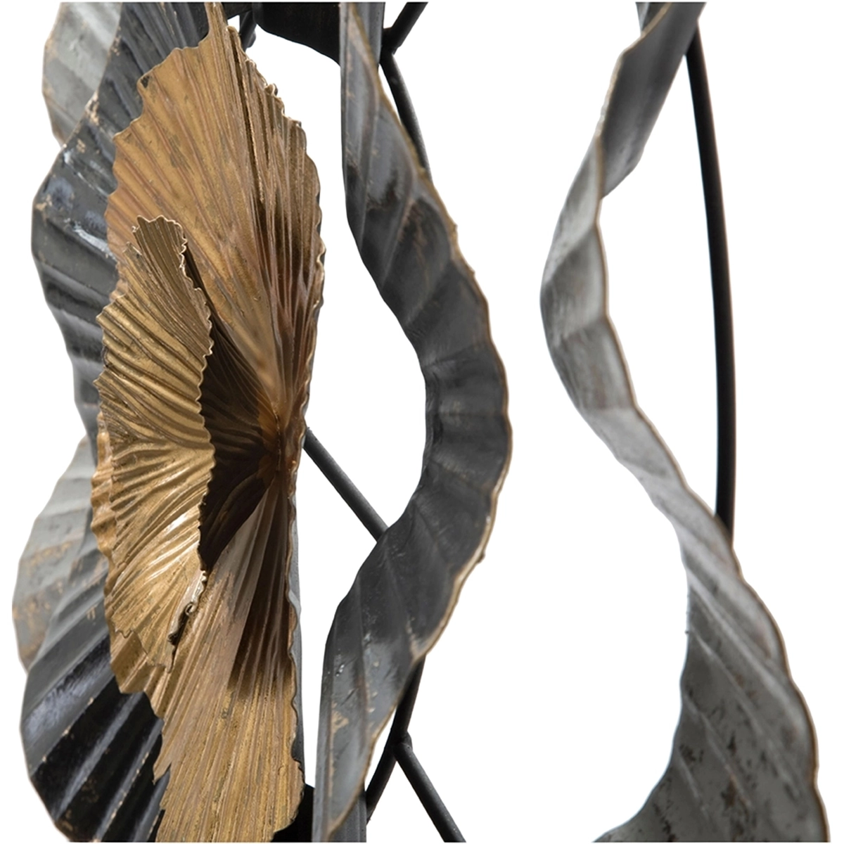 Otos 3D Multicolor Metal Floral Wall Art Decoration — 5