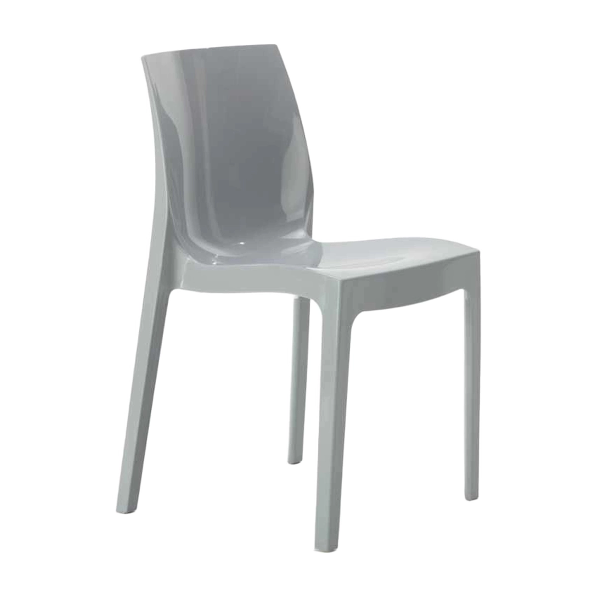 Ice Patio Square White Table 70x70 cm with 2 Grand Soleil Chairs — 4