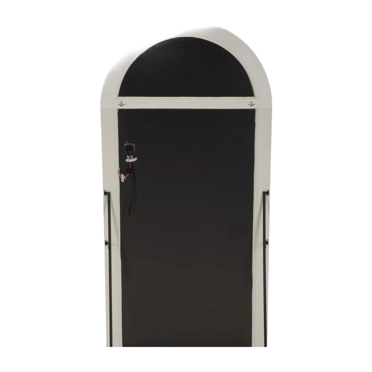 Arch Floor and Wall Mirror with LED 77x177 Golden Arch Radiance — 9
