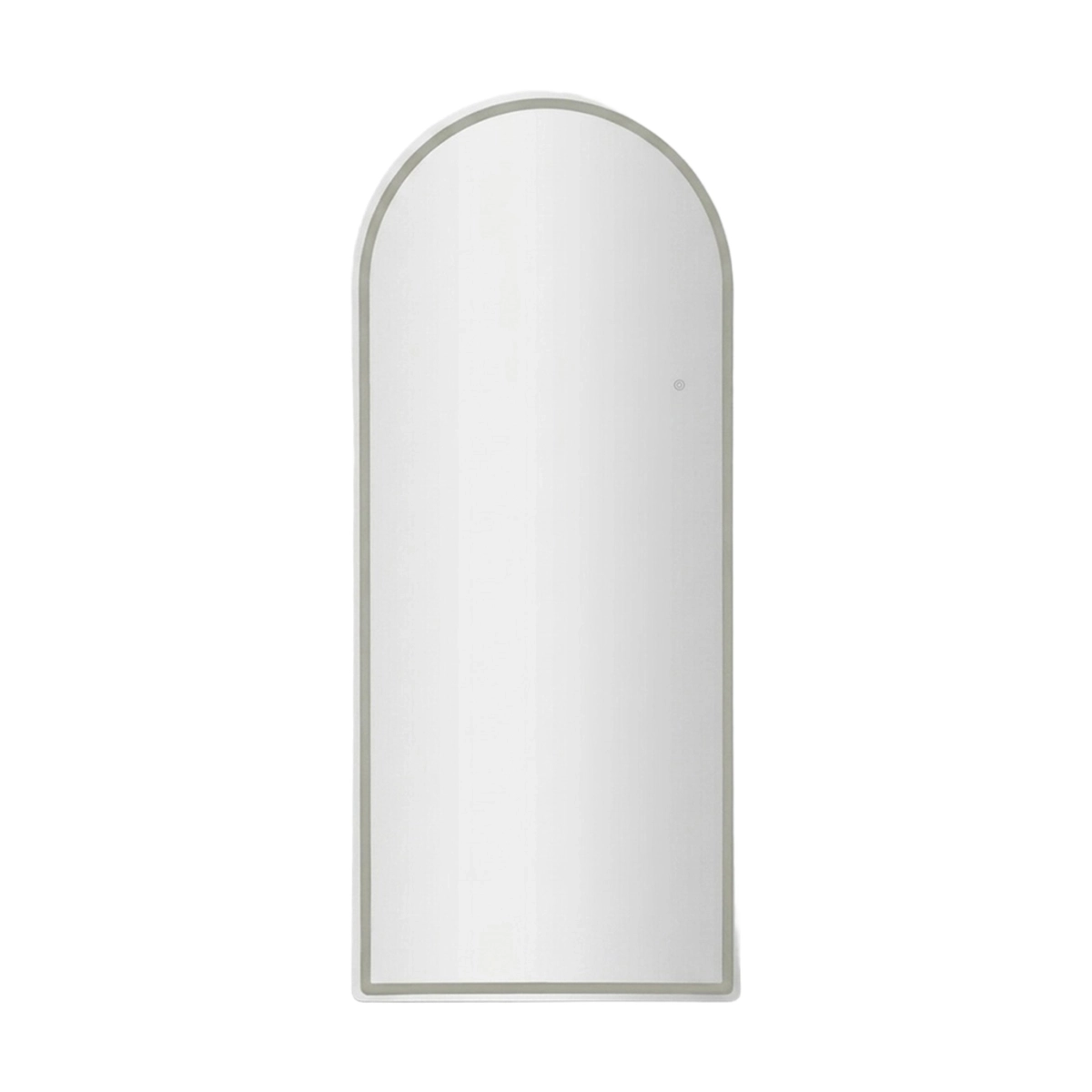 Arch Floor and Wall Mirror with LED 77x177 Golden Arch Radiance — 4