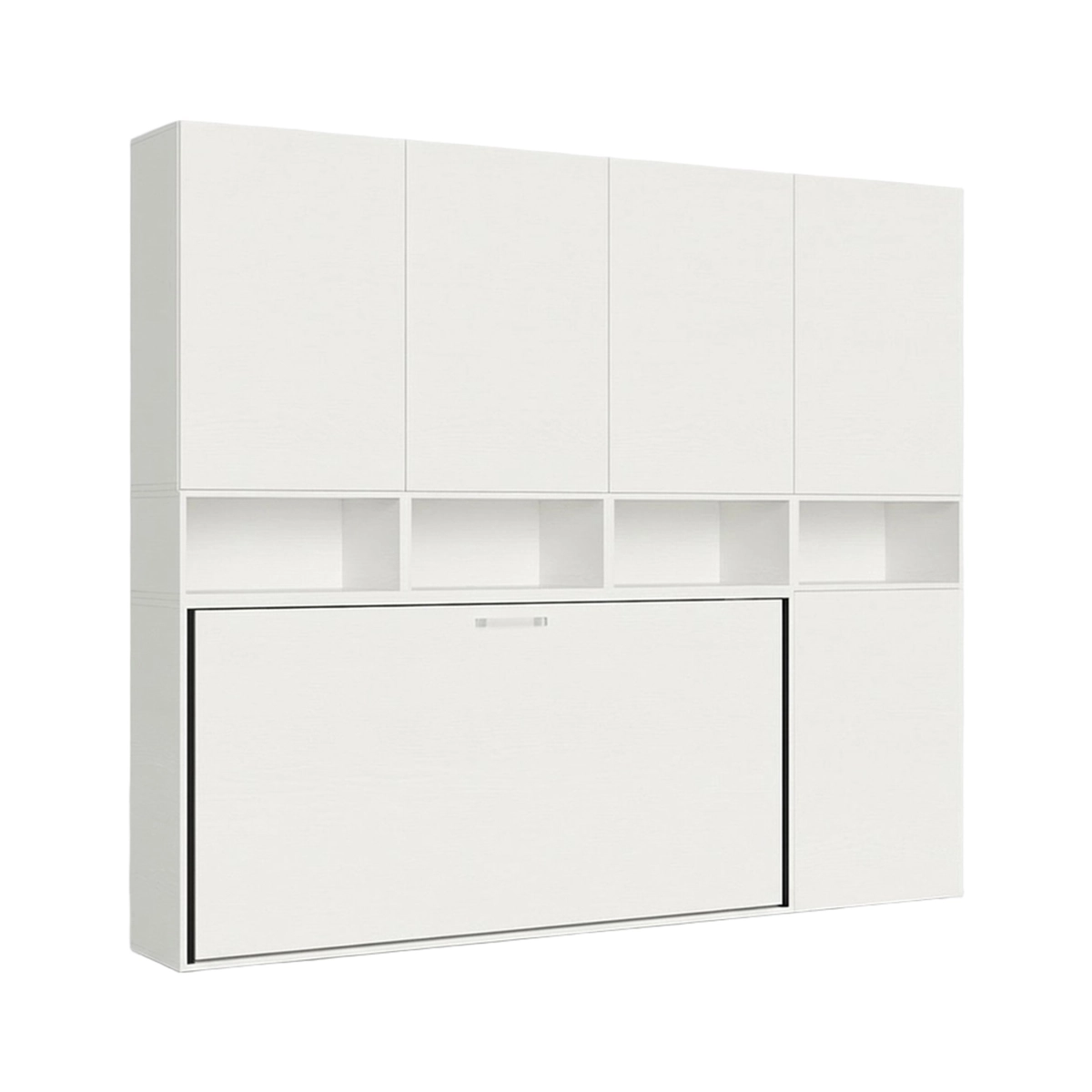 Itamoby Kando C Horizontal Single Murphy Bed Wall Unit with Storage — 7