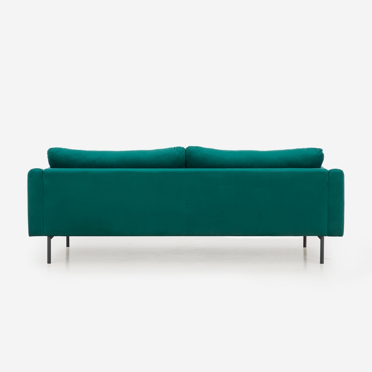 Modern 3-seater dark green velvet sofa Modus Sofà Tashi — 6