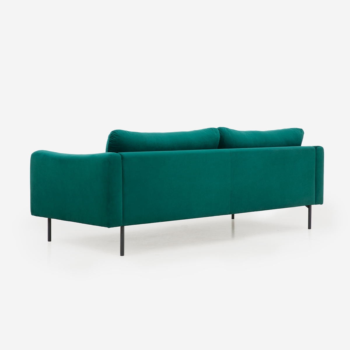 Modern 3-seater dark green velvet sofa Modus Sofà Tashi — 5