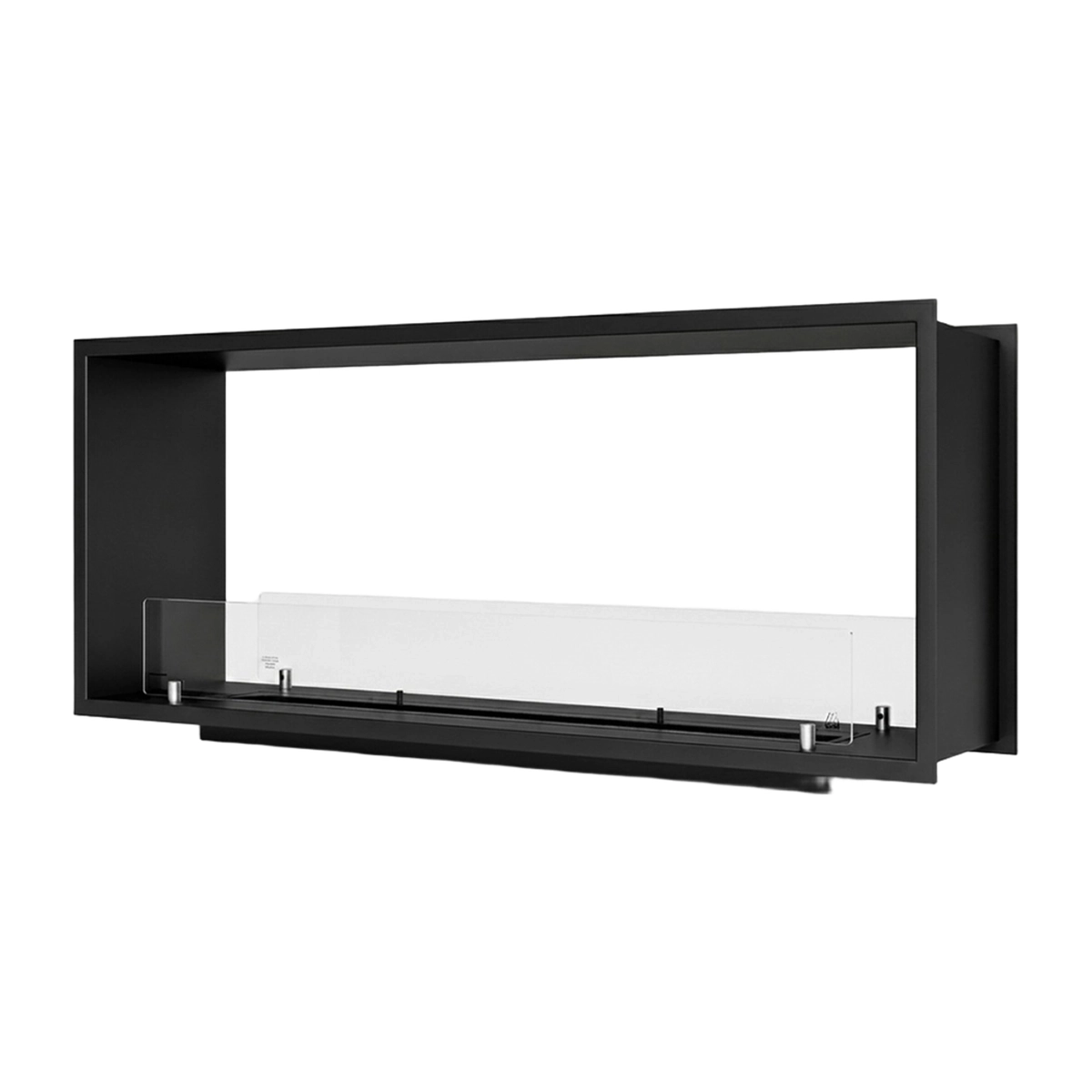 Venere120 Double-Sided Built-In Bioethanol Fireplace 120x50 — 5