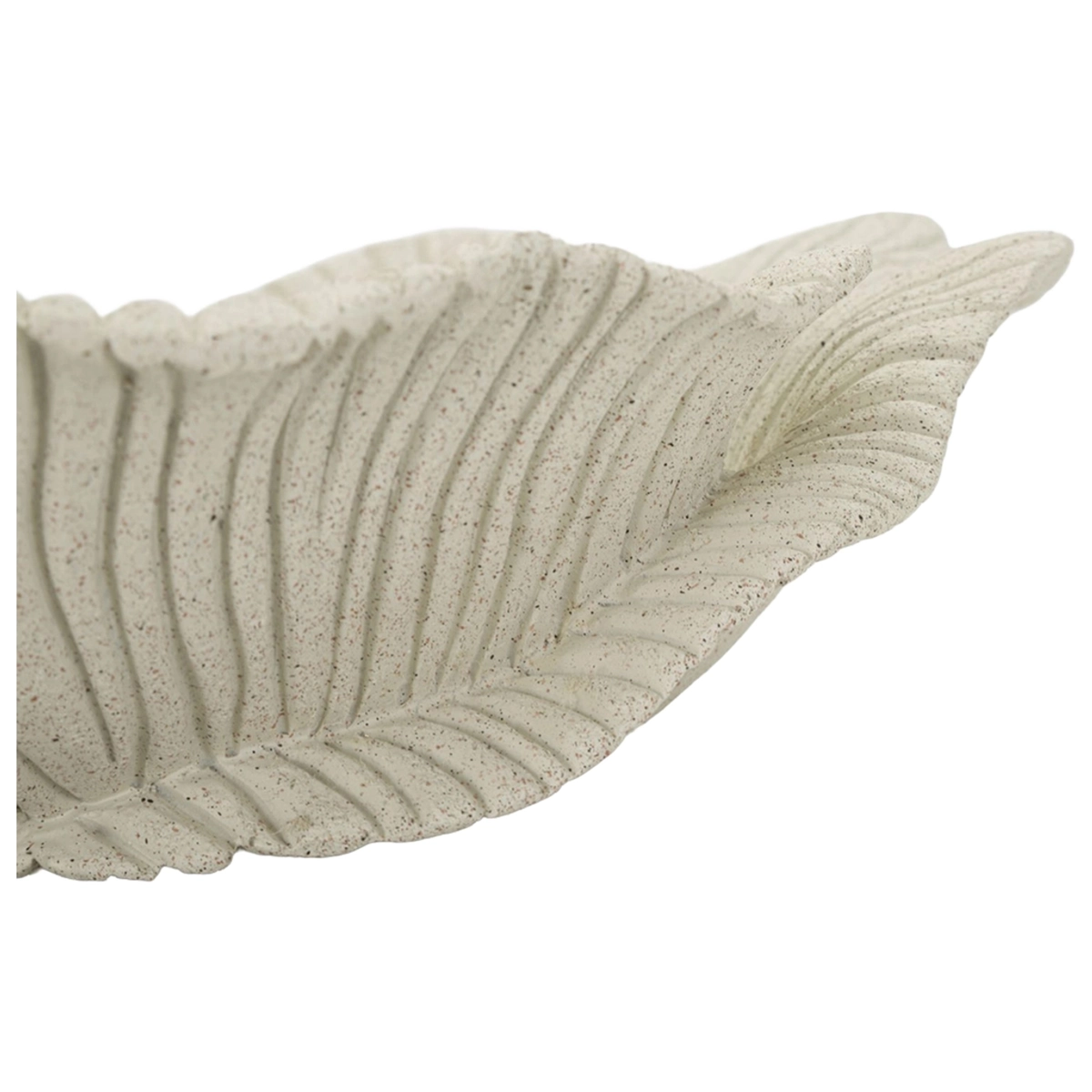 Sand Petal Silhouette Decorative Polyresin Centrepiece Bowl — 5