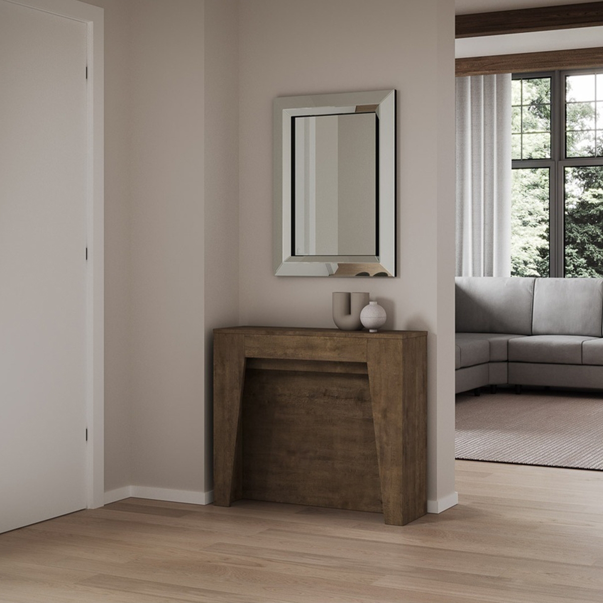 Anea Modern Minimalist Extendable Console Table 90x25-211 — 3