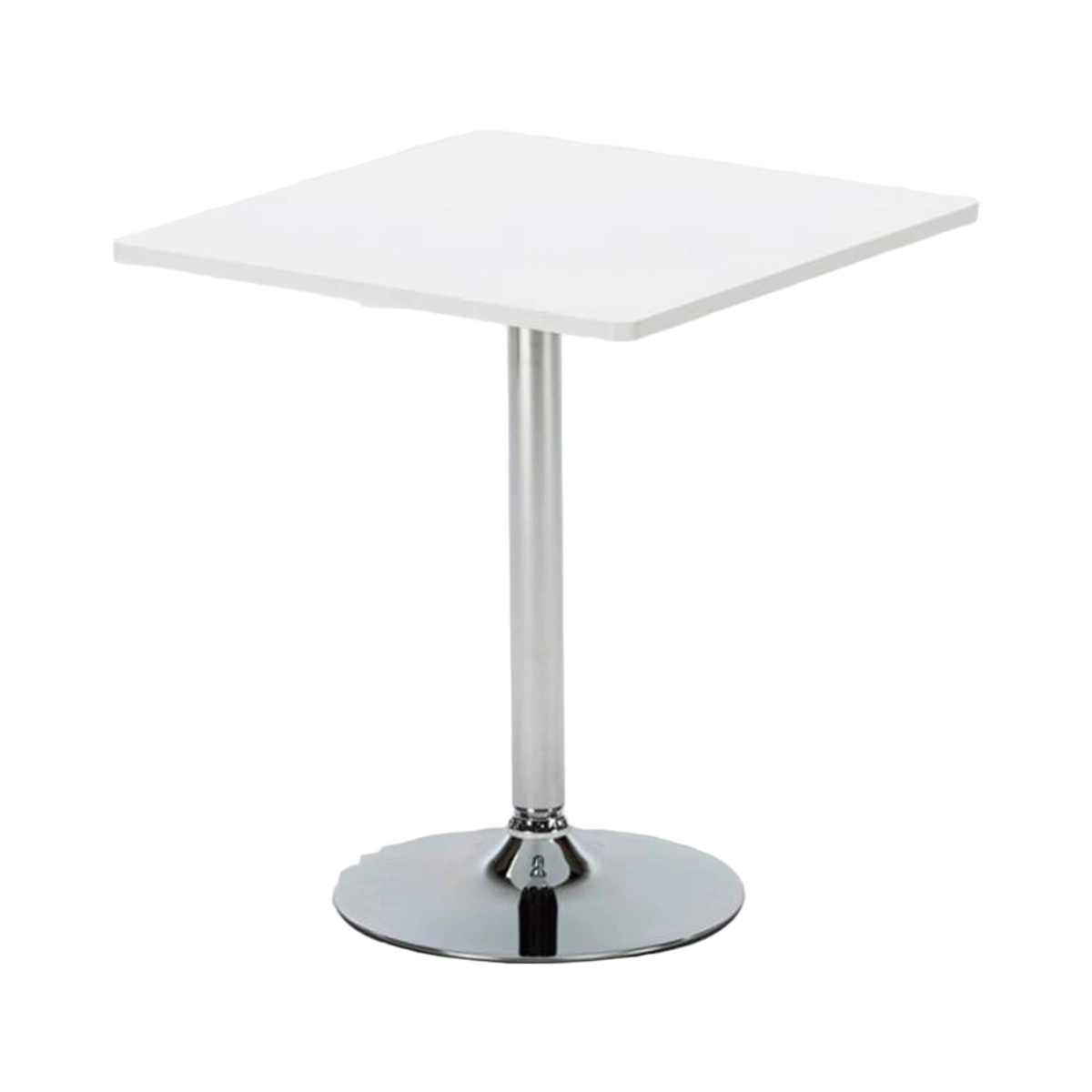 Tavolino Quadrato White Table 70x70 cm and 2 Gruvyer Cocktail Chairs Grand Soleil — 5