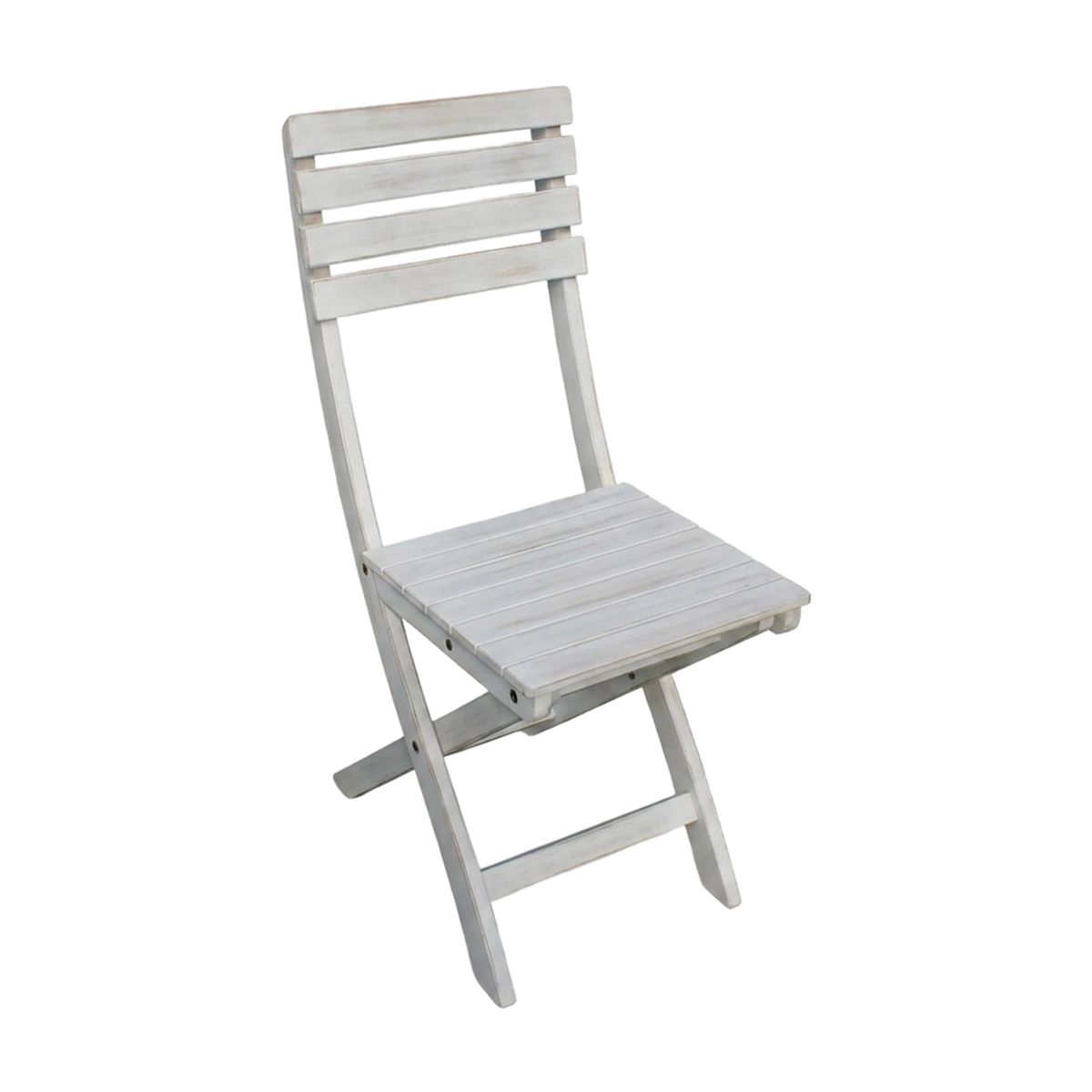 Cosma Dalila Wooden Folding Garden Chair without Armrests — 1