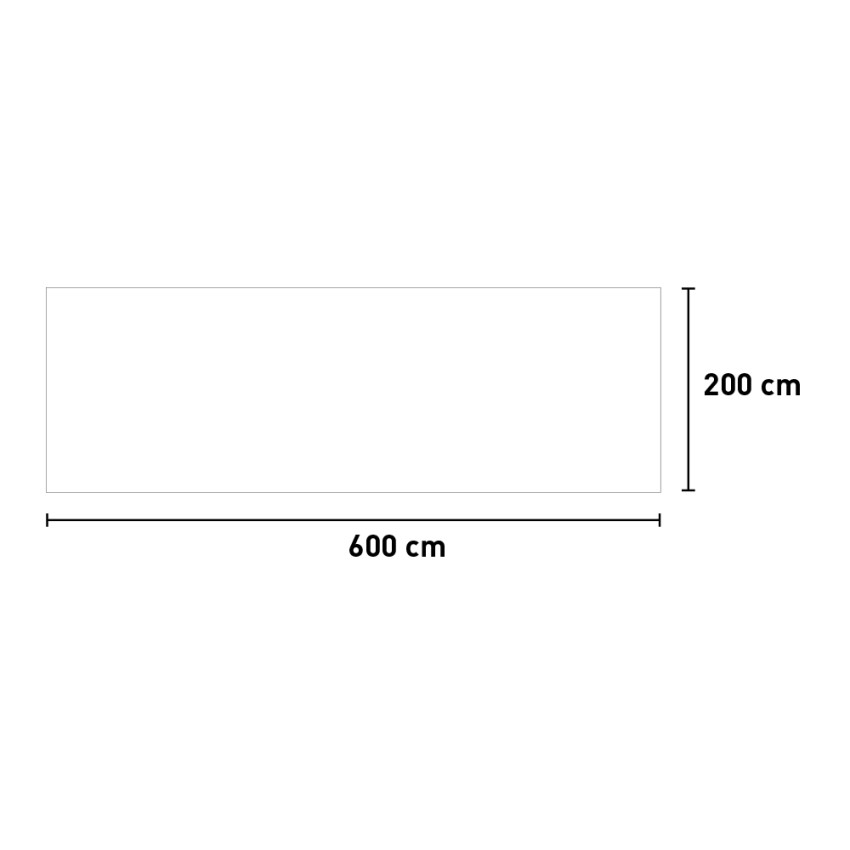 Side wall for 3x6m pop-up gazebo with door Divina Garden — 2