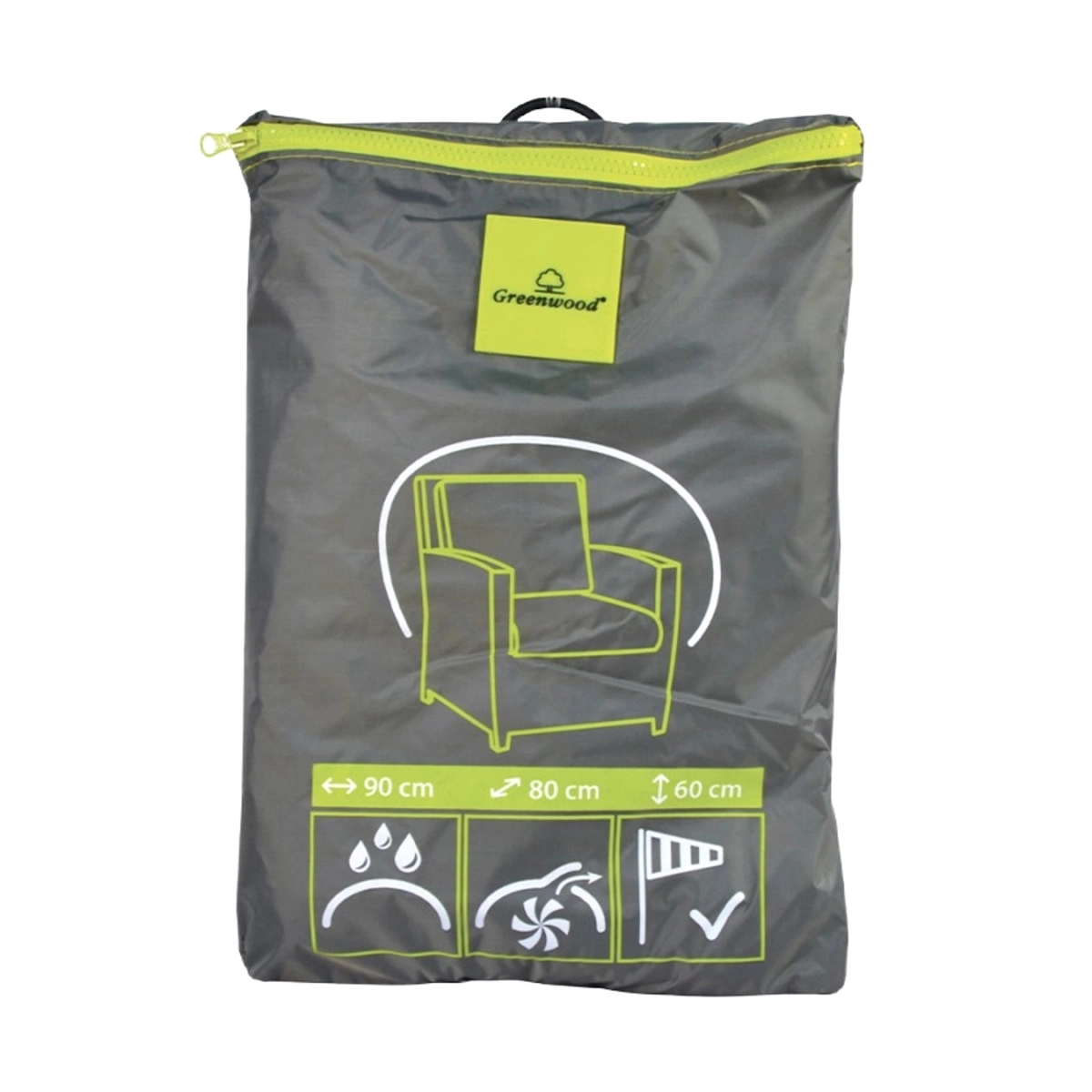 Kedels CVP Waterproof Garden Armchair Cover 90x80x60cm — 1