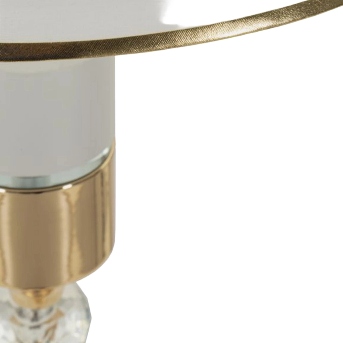 Gipsy Classic Floor Lamp in Iron with Tessuto Shade — 6