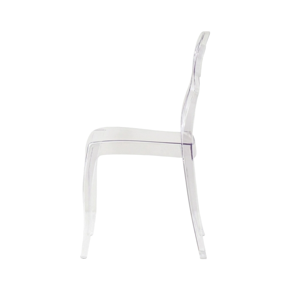 Pigalle Transparent Polycarbonate Dining Chair by Cosma — 4