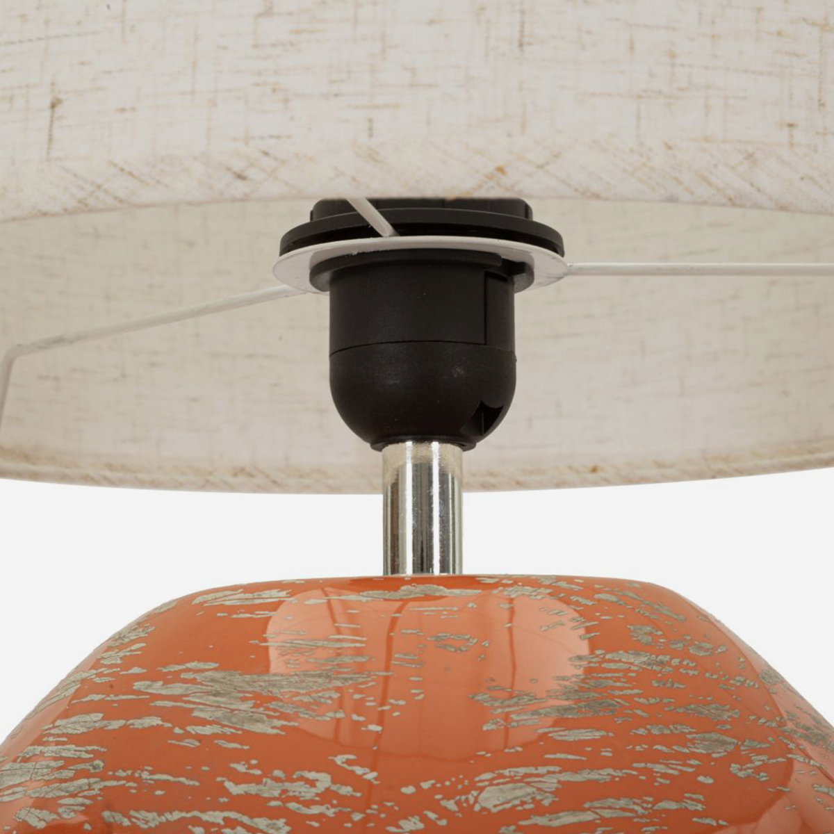 Halo Contemporary Ceramic Table Lamp — 5
