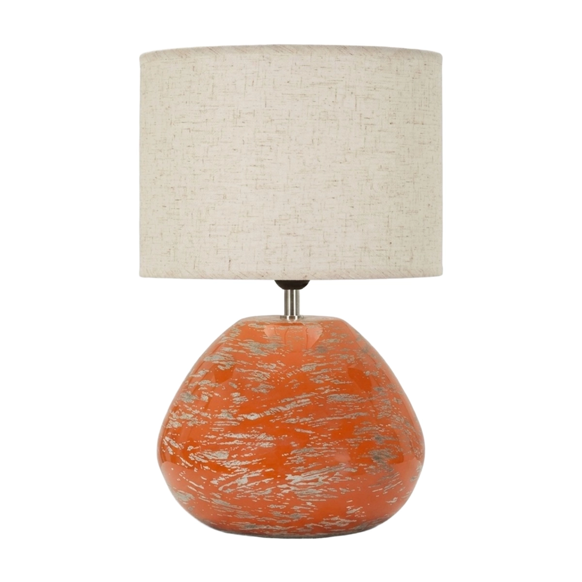Halo Contemporary Ceramic Table Lamp — 1