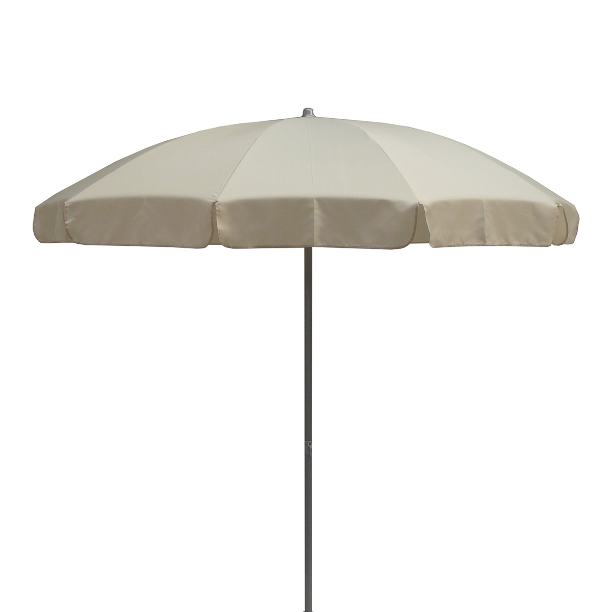 Round Garden Parasol Ø 240cm Novara 114 Maffei Centre Pole Umbrella — 5