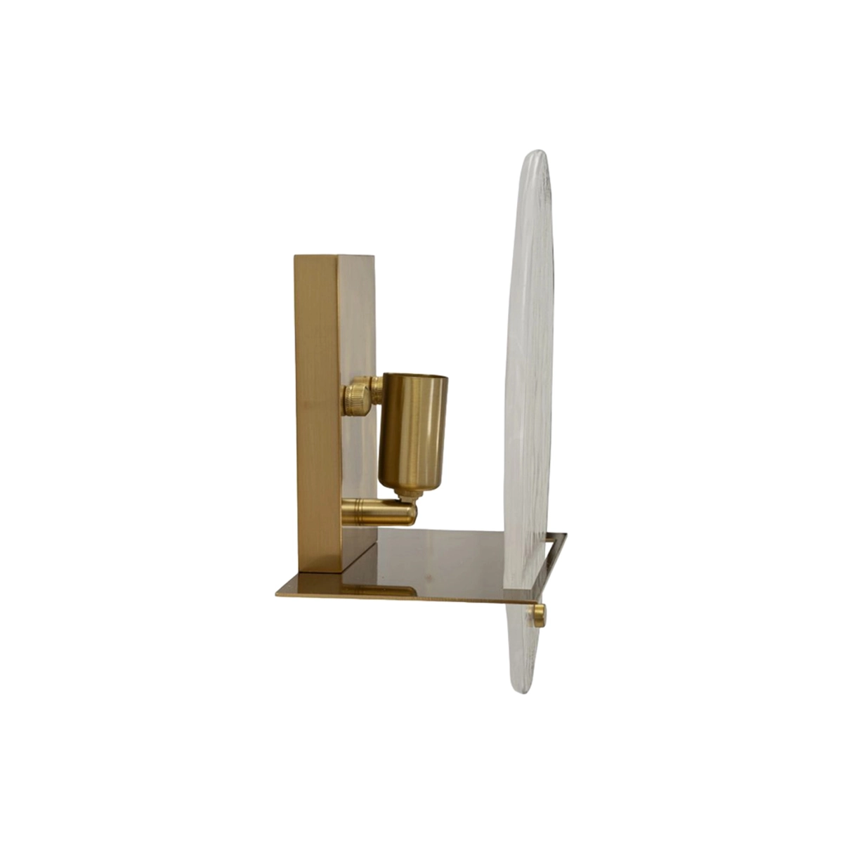 Portlan Wall Lamp in Iron and Glass Mauro Ferretti — 5