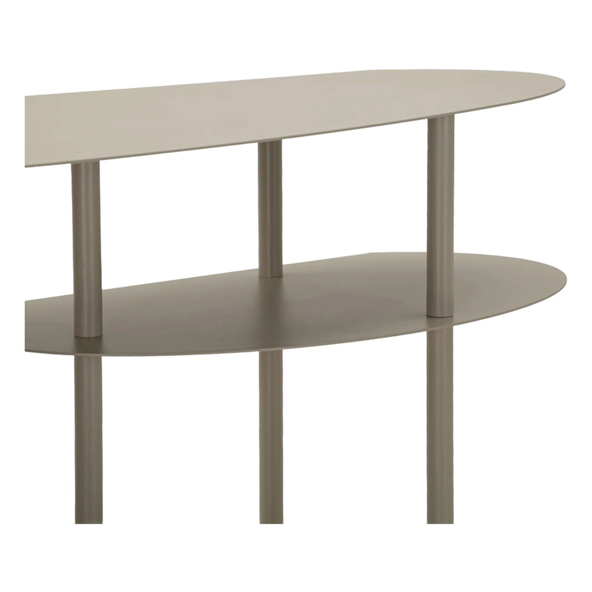 Multi-Tier Hallway Console Table in Metallo Saturno Plus — 3