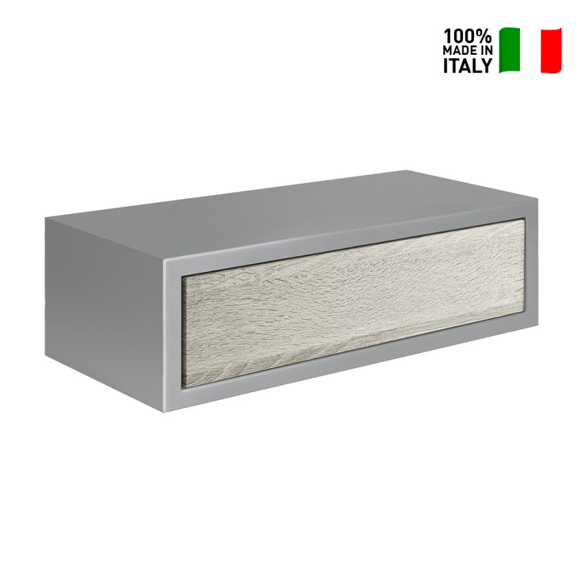 Lego Wall Shelf with Drawer Entryway Living Room Modularredo — 3