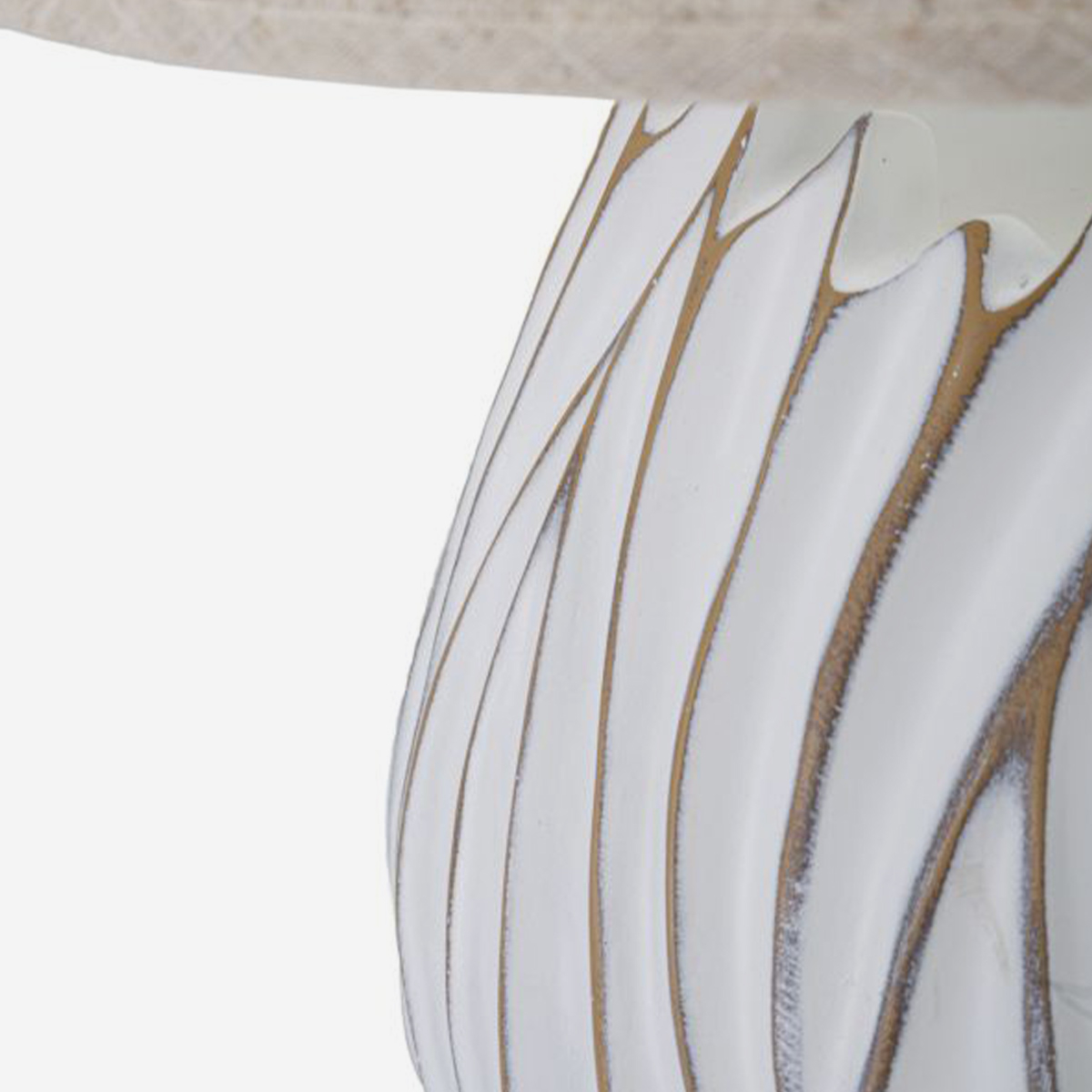 Honduras Table Lamp in Resina with Fabric Shade — 4