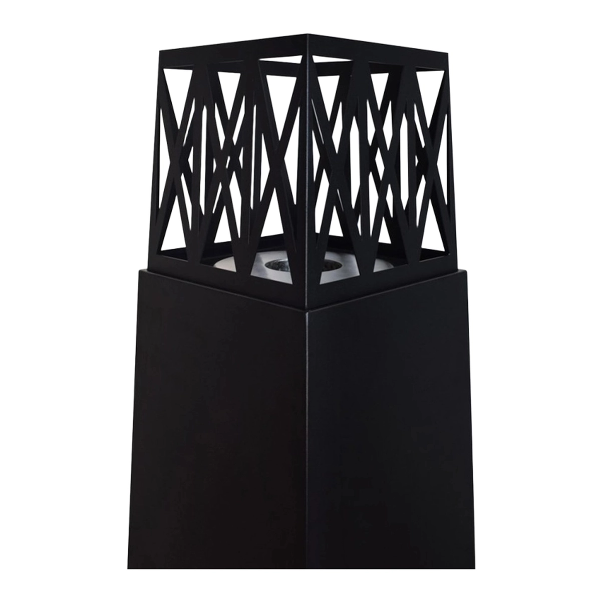 Divina Fire Vulcano Freestanding Column Bioethanol Fireplace for Garden — 5