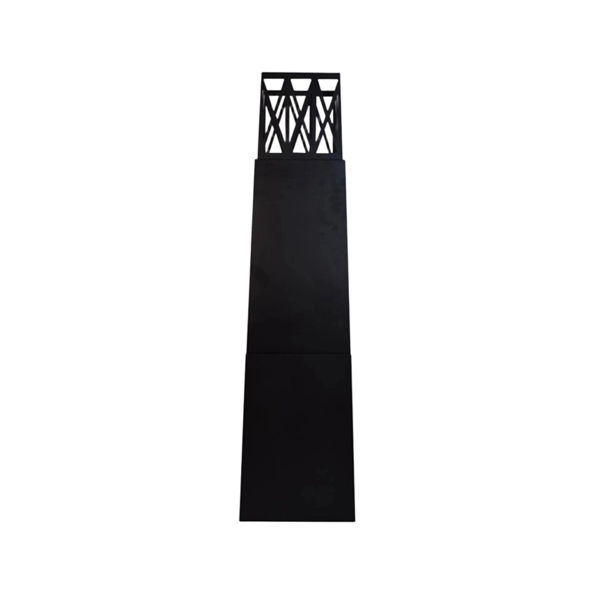 Divina Fire Vulcano Freestanding Column Bioethanol Fireplace for Garden — 4