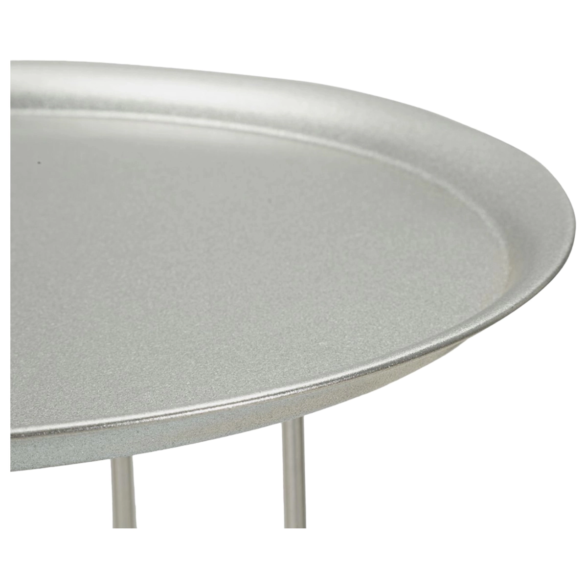 Towery Tall Iron and Marble Side Table Mauro Ferretti — 5