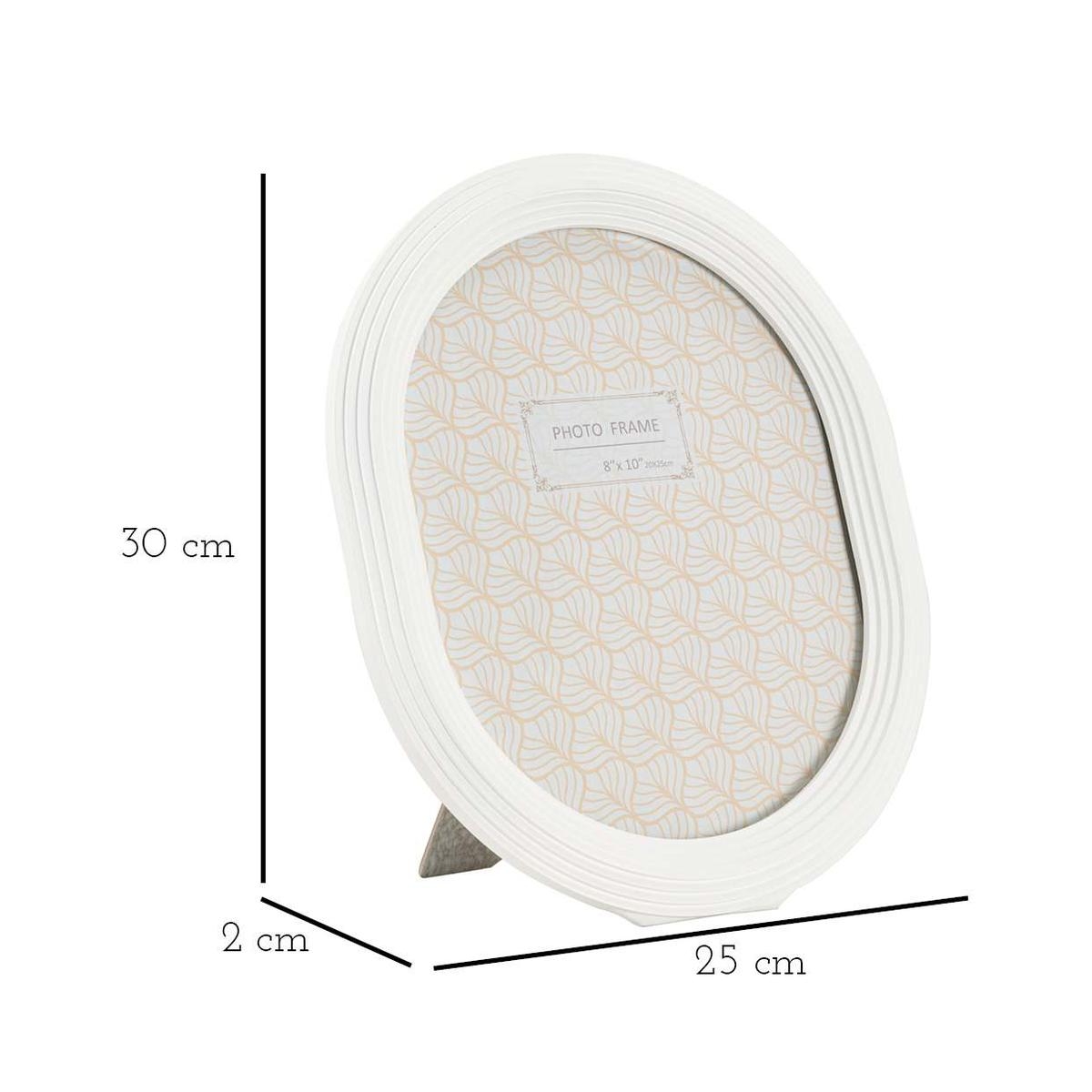 Oval White Photo Frame 20x25 cm Ovally Mauro Ferretti — 6
