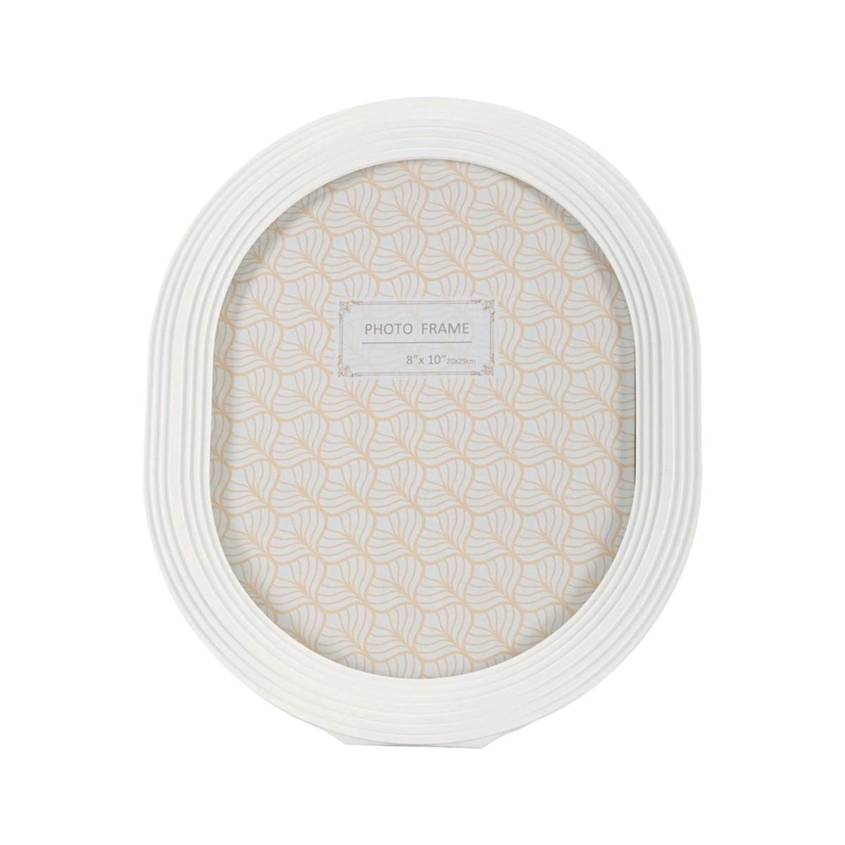 Oval White Photo Frame 20x25 cm Ovally Mauro Ferretti — 3