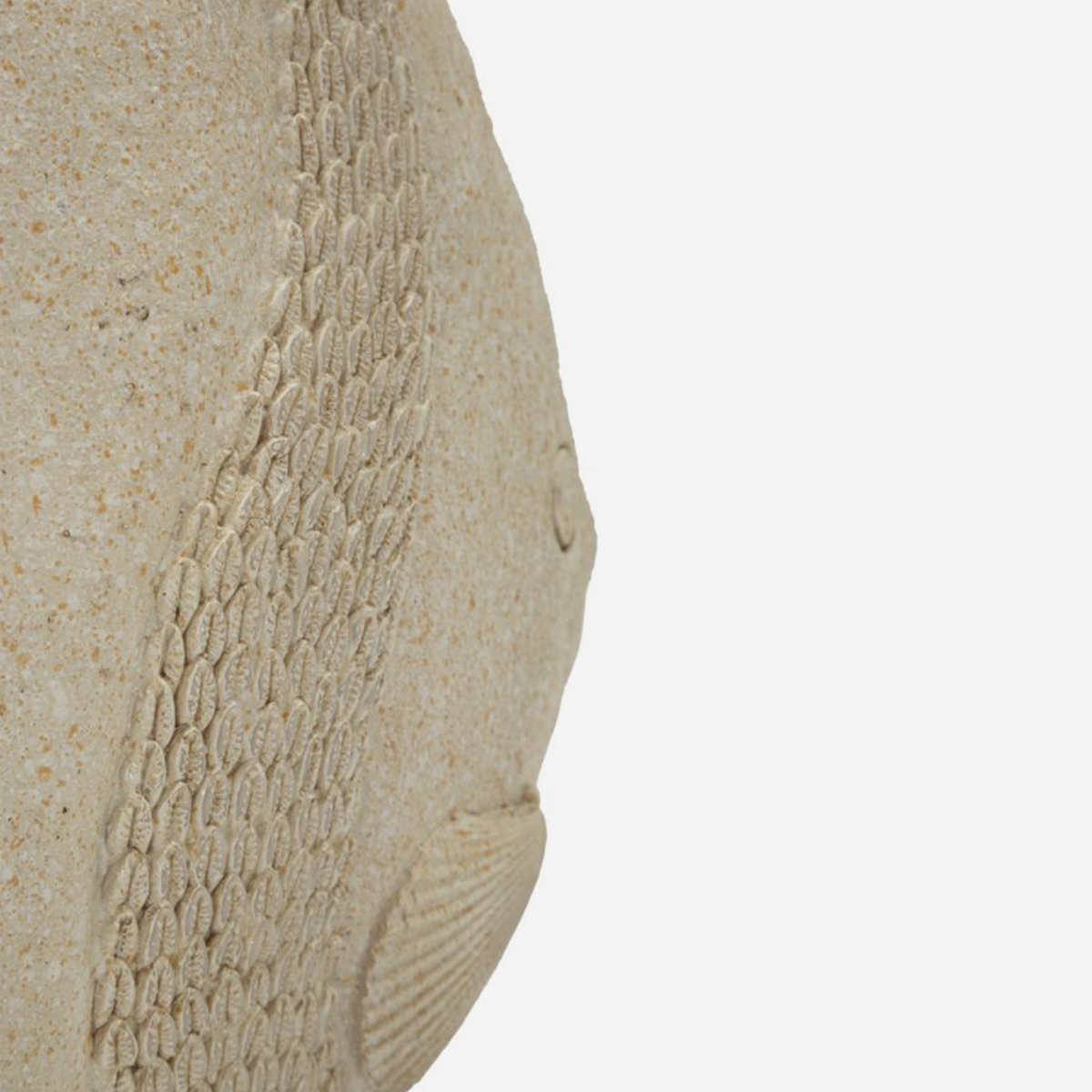 Pesce L Coastal Fish Tabletop Sculpture in Polyresin — 4
