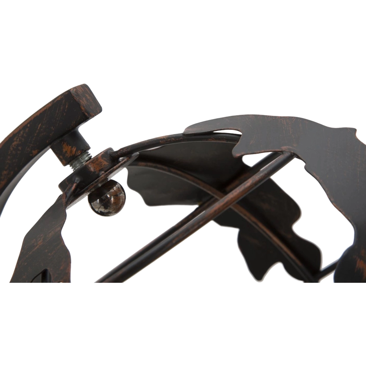 World Industry Mauro Ferretti Iron Globe Table Lamp — 6
