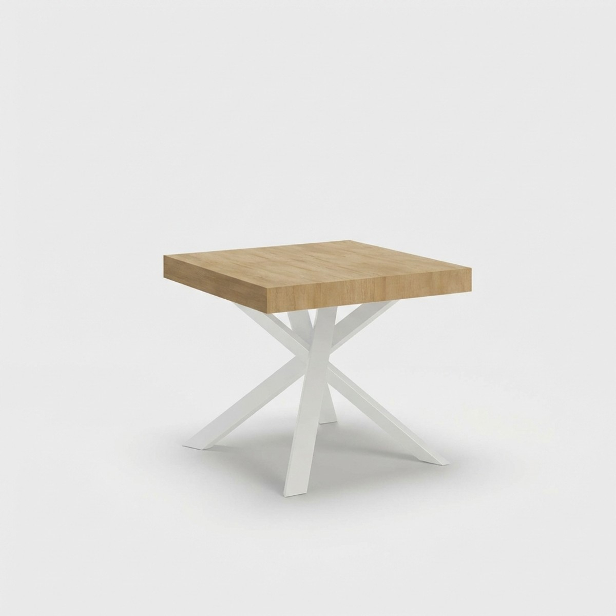 Clerk Extendable Square Dining Table 90x90 to 194 cm for 8 People — 1