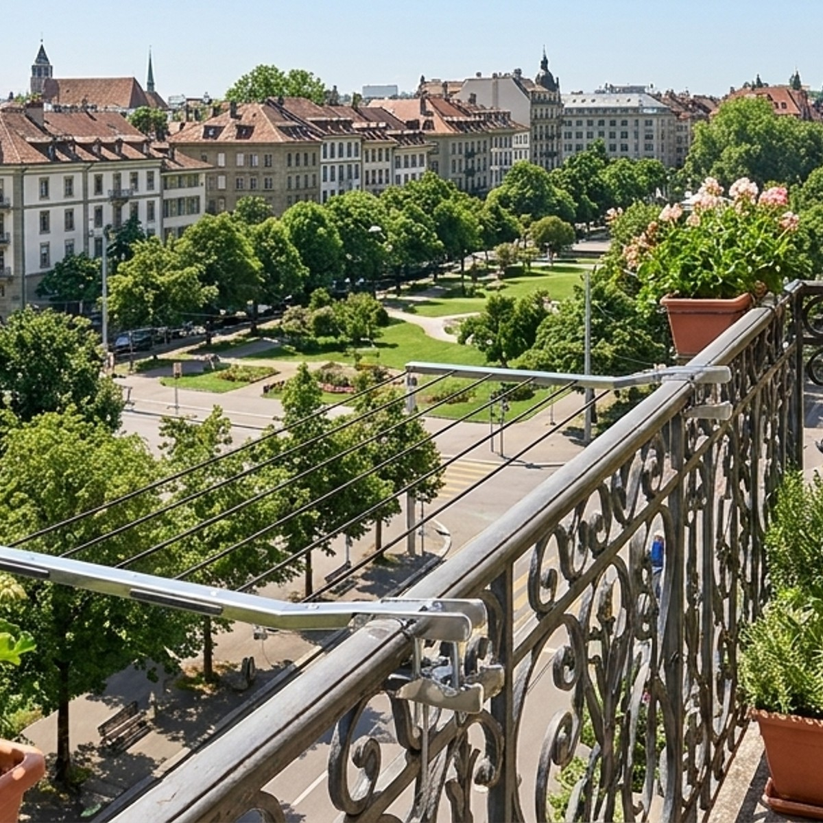 Stendibiancheria da balcone pieghevole ribaltabile Zanche
