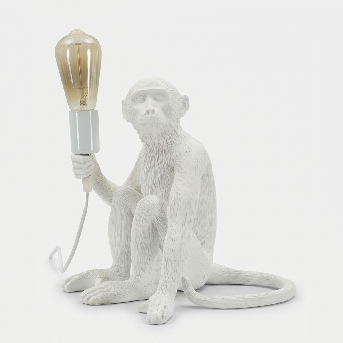 Monkey Seduta Decorative Table Lamp in Resina — 1