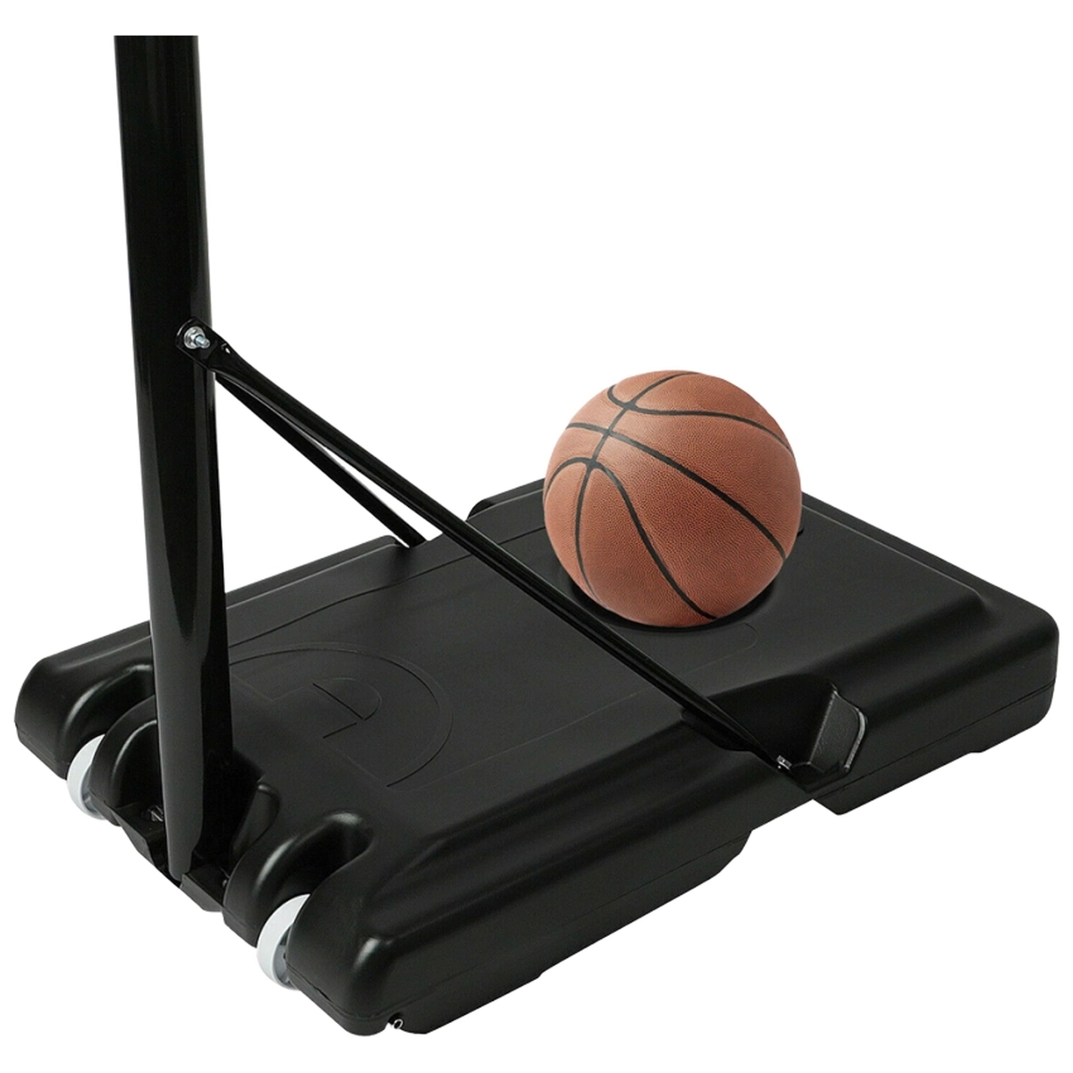 Portable Basketball Hoop with Wheels 160 - 210 cm LA PlayTown — 3
