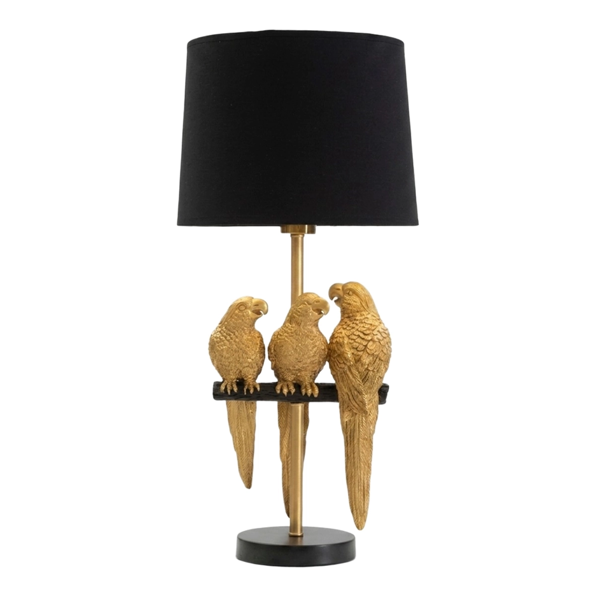 Table Lamp with Fabric Shade Pappagalli 63 Mauro Ferretti — 1