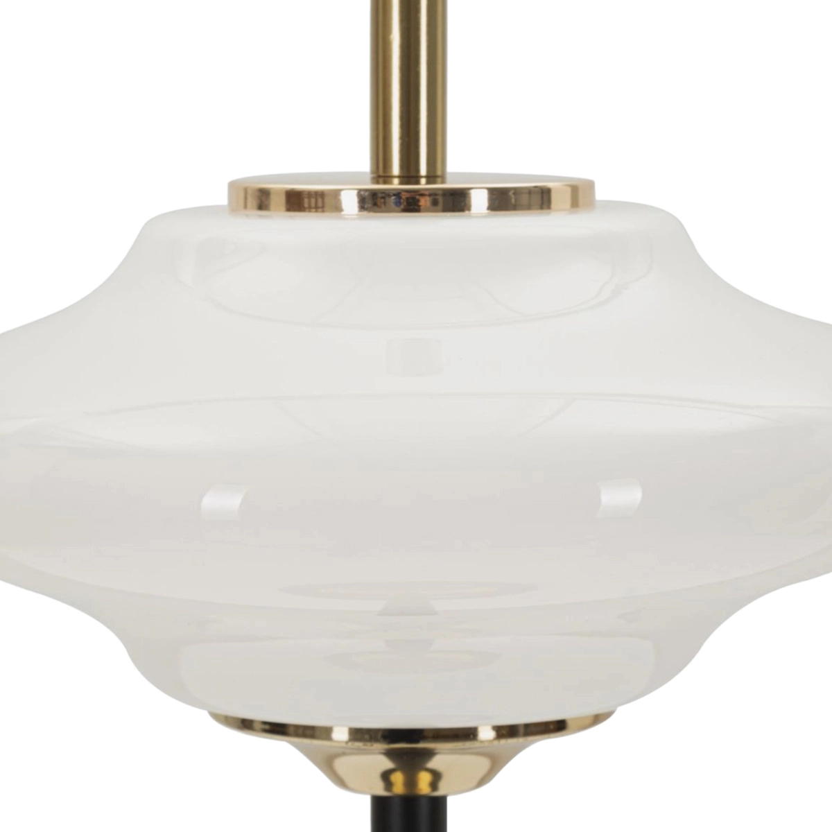 Vintage Table Lamp in Iron and Glass — 6