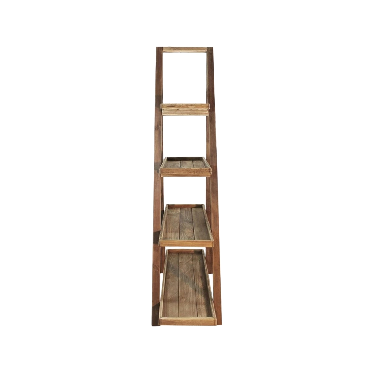 Callie Cosma 4 Shelf Living Room Bookcase in Recycled Pine Wood — 5