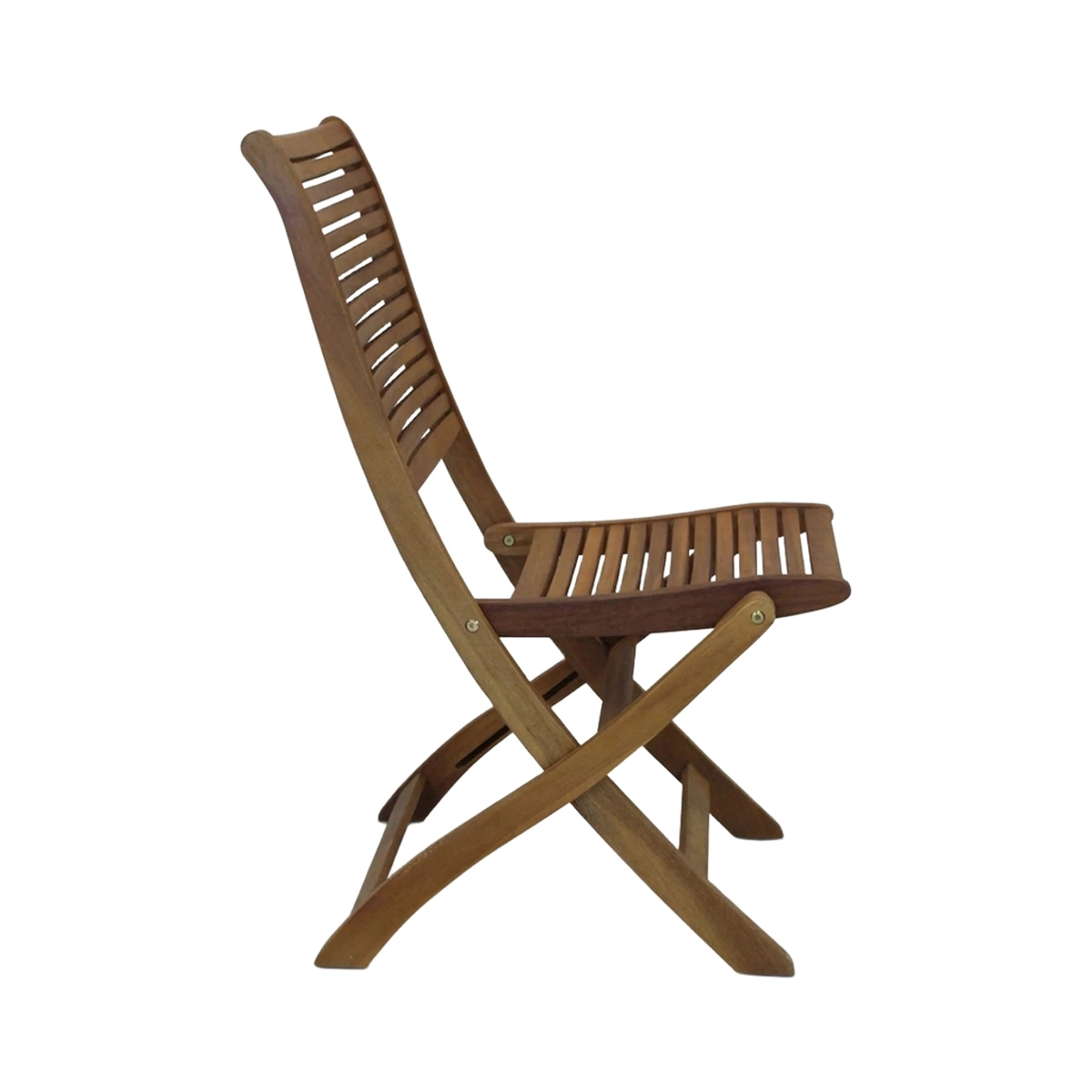 Riviera Folding Garden Chair in Solid Acacia Wood — 3