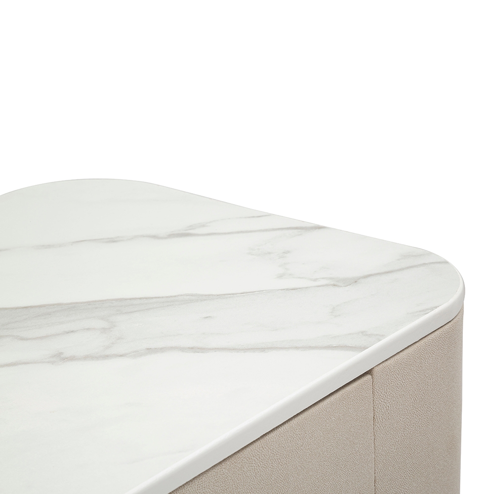 Glamour Entryway Console Table with 3 Drawers & Gold Legs 100x40cm — 8