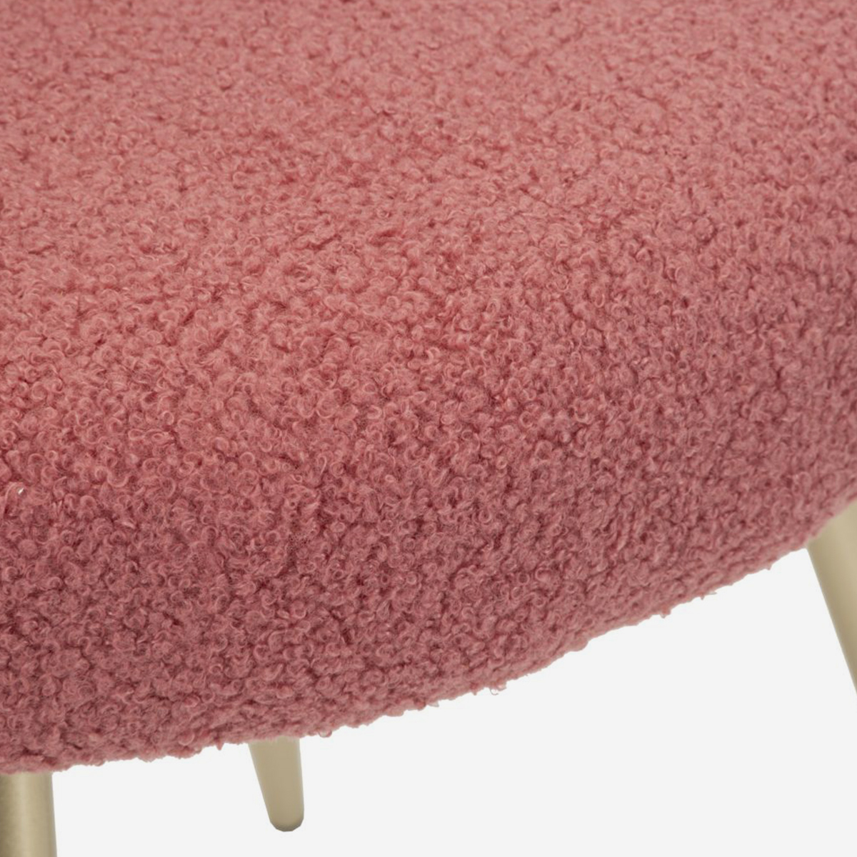 Modern Upholstered Bouclé Dining Accent Chair Mini Ilary — 6