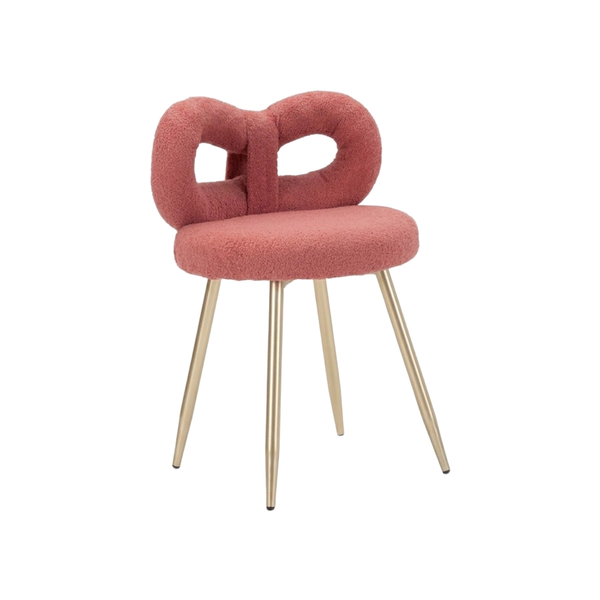 Modern Upholstered Bouclé Dining Accent Chair Mini Ilary — 1